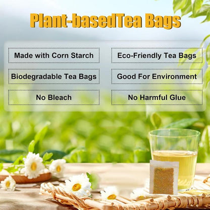 Turmeric Ginger Cinnamon Tea – 120 Bags | 100% Natural Herbal Blend for Wellness & Digestio.