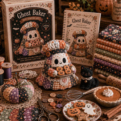 🔥49% Off Last Day - 👻 Little Ghost’s Cozy Halloween DIY Patchwork Kit