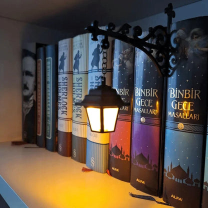 🔥Last Day 49% OFF🔥🕯️Library Lantern-Decorative Bookshelf Lighting🕯️